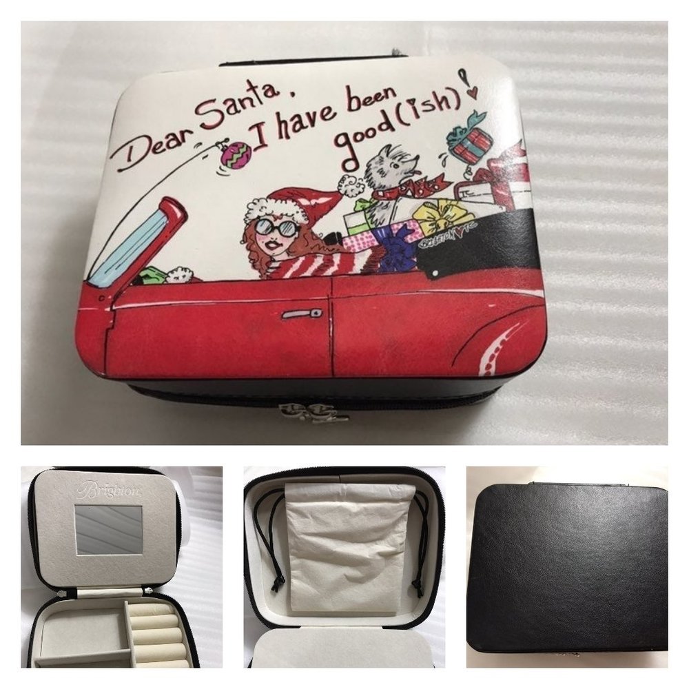 Brighton Dear Santa Jewelry Case Box